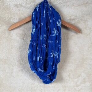 Kentucky Wildcats Scarf UK Blue‎ and White College NCAA Infinity